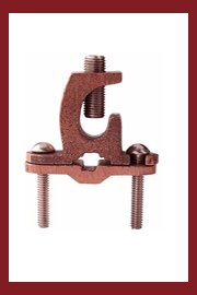 Bronze Grounding Clamps Lay In