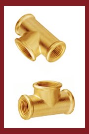 Brass Equal Tee