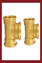 Brass Equal Tee