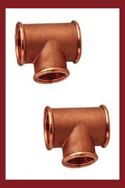 Bronze Equal Tee BSP