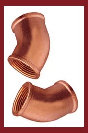 Bronze FF Elbow BSP