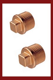 Male Plug Bronze BSPT